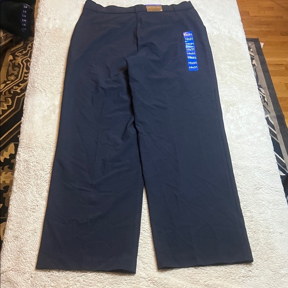 NWT Women's Navy Wide-Leg Dress Pants sz 10 x 31 - Picture 7 of 7